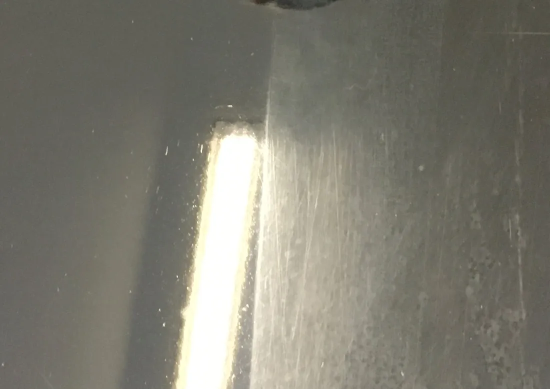 Ceramic coating before and after results on vehicle paint